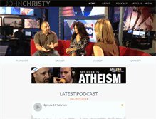 Tablet Screenshot of johnchristy.com